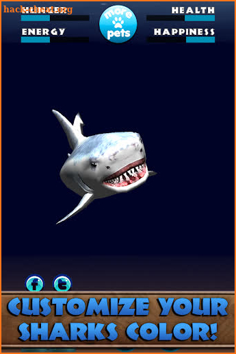 Virtual Pet Great White Shark screenshot