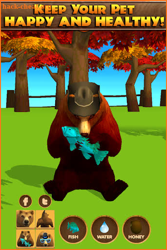 Virtual Pet Grizzly Bear screenshot