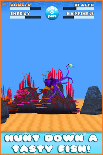 Virtual Pet Octopus screenshot