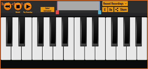 Virtual Piano screenshot