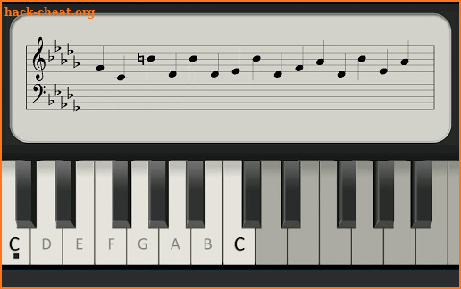 Virtual Piano Trainer screenshot