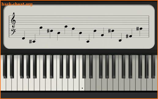 Virtual Piano Trainer screenshot