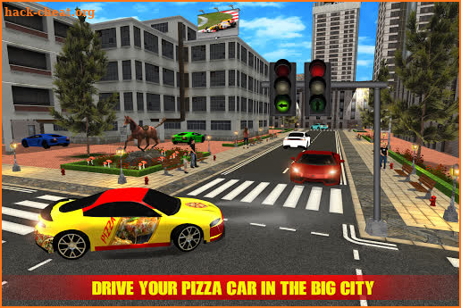 Virtual Pizza Delivery Girl City Simulator screenshot