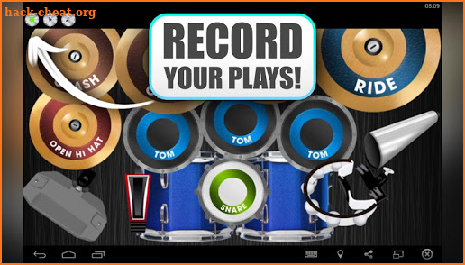 Virtual Play Drums Set screenshot