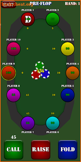 Virtual Poker Chips screenshot