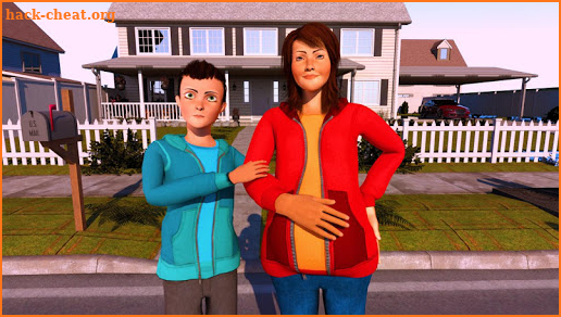 Virtual Pregnant Mom Baby Care Family Game screenshot