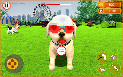 Virtual Puppy Pet Dog Game - Family Adventure Sim screenshot