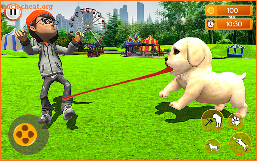 Virtual Puppy Pet Dog Game - Family Adventure Sim screenshot