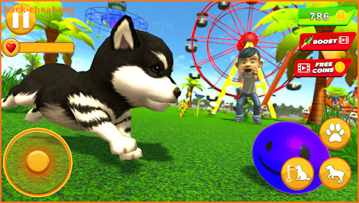Virtual Puppy Simulator Pet Dog Sim Adventure Game screenshot