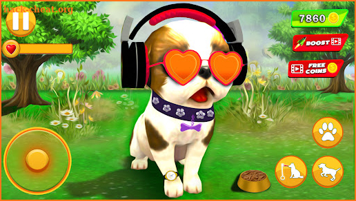 Virtual Puppy Simulator Pet Dog Sim Adventure Game screenshot