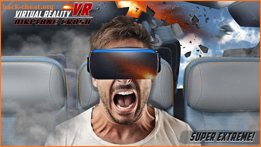 Virtual Reality Airplane Crash VR screenshot