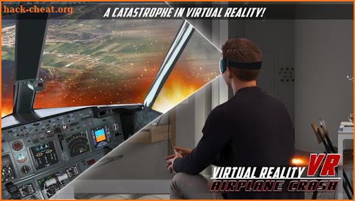 Virtual Reality Airplane Crash VR screenshot
