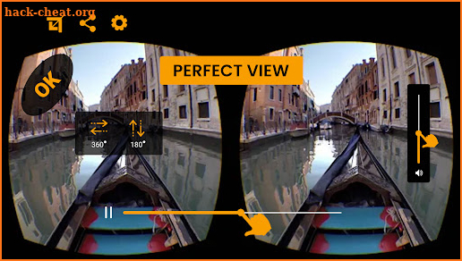 Virtual Reality Video Payer screenshot