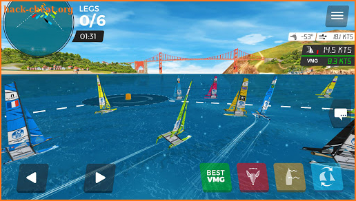 Virtual Regatta Inshore screenshot