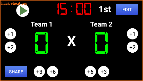 Virtual Scoreboard screenshot