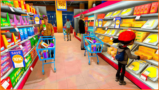 Virtual Single Mom Happy Family Shopping Mall Game screenshot
