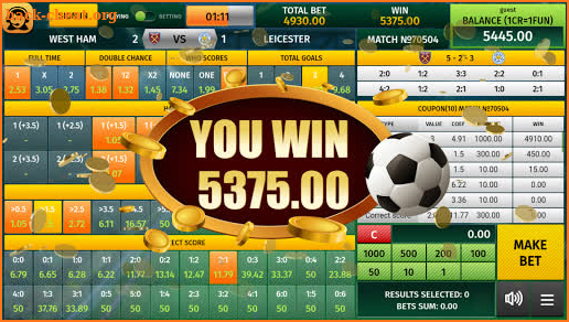 Virtual Soccer screenshot