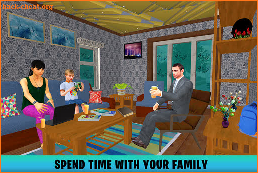 Virtual Step billionaire dad: Dad Simulator Games screenshot