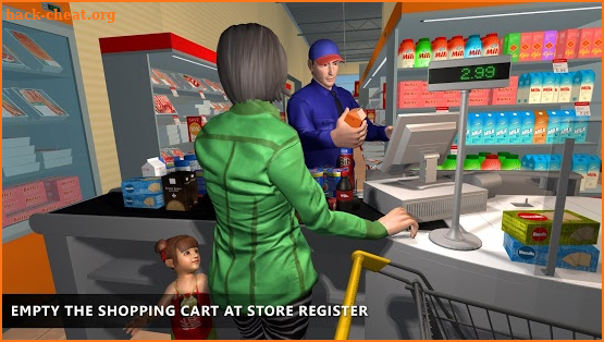 Virtual Supermarket Grocery Cashier 3D Family Game screenshot