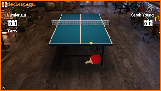 Virtual Table Tennis screenshot