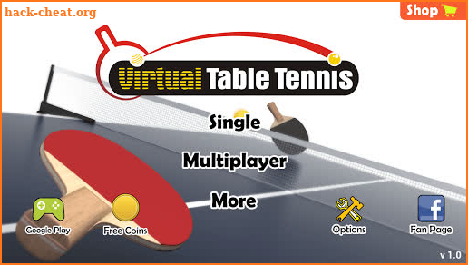 Virtual Table Tennis screenshot