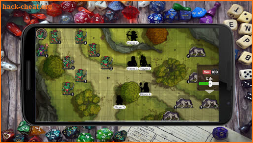Virtual Tabletop RPG Manager screenshot