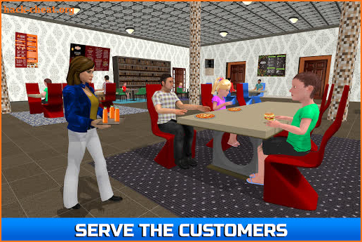 Virtual Waitress Simulator: Hotel Manager Game screenshot