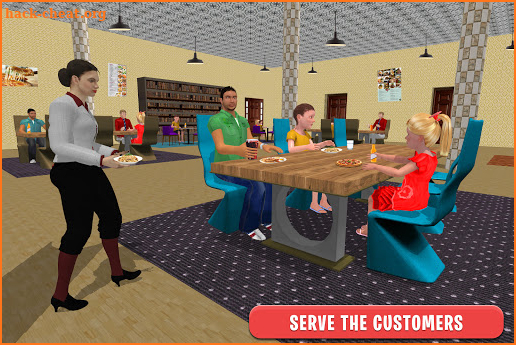 Virtual Waitress Simulator: Hotel Manager Job 3D screenshot
