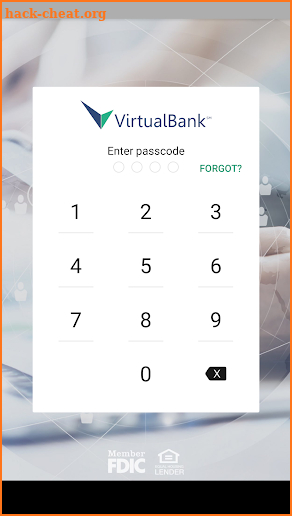 VirtualBank Mobile screenshot