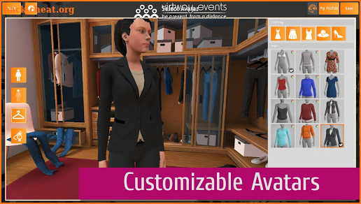 Virtway Events: Virtual 3D World for Online Events screenshot