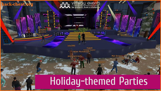 Virtway Events: Virtual 3D World for Online Events screenshot