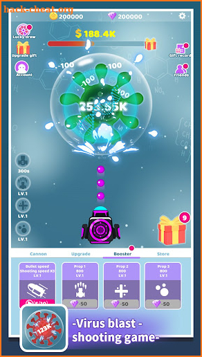 Virus Blast - Shooting Game screenshot