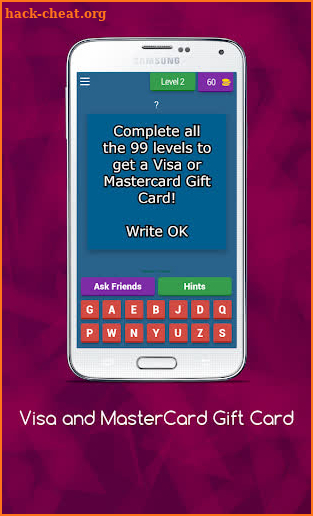 Visa and MasterCard Gift Card screenshot