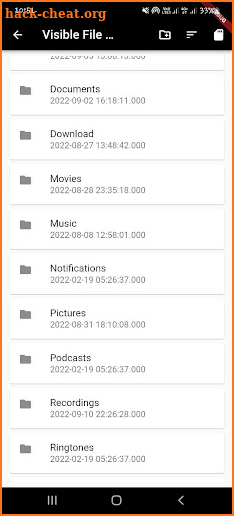 visible file manager screenshot