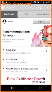Vision Expo East screenshot