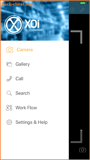 Vision Mobile Client screenshot