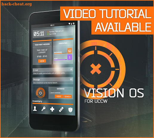 Vision OS - UCCW skin/theme screenshot