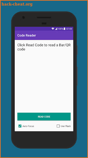 Vision QR/Barcode Scanner screenshot