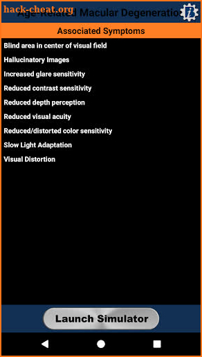 VisionSim by Braille Institute screenshot
