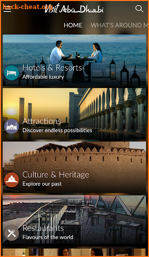 Visit Abu Dhabi screenshot