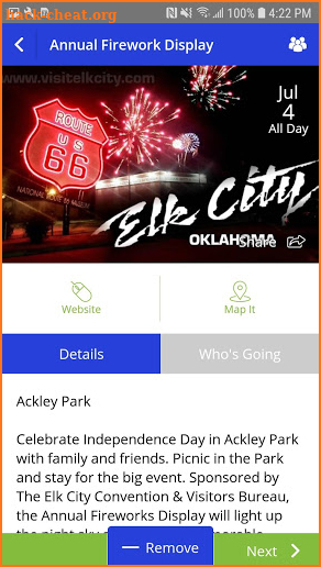 Visit Elk City OK! screenshot