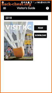 Visit Kansas City Visitor Guide screenshot