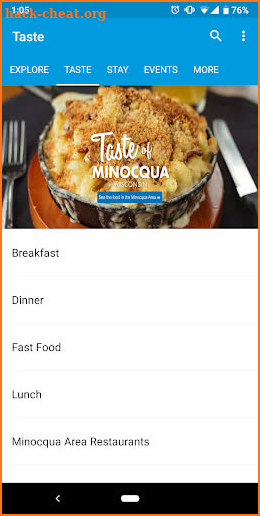 Visit Minocqua screenshot