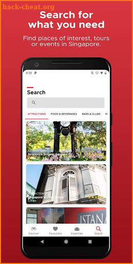 Visit Singapore Travel Guide screenshot