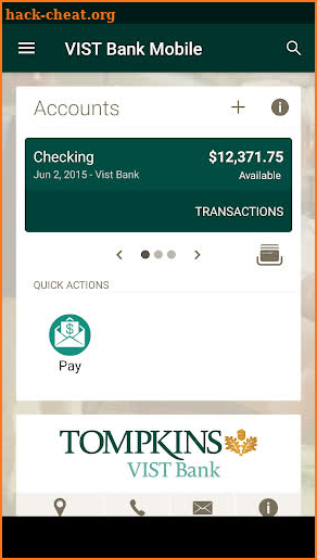 VIST Bank Mobile screenshot