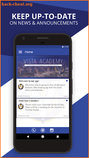 Vista Academy screenshot
