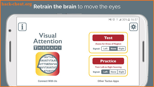 Visual Attention Therapy screenshot