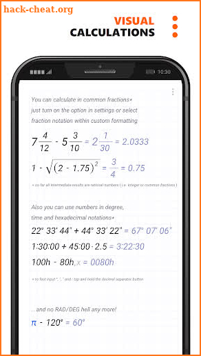 Visual Calculator screenshot