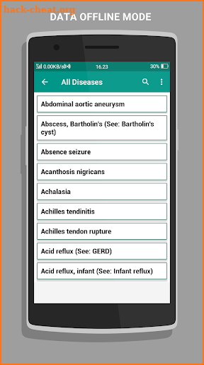 Visual Dictionary Of Diseases screenshot