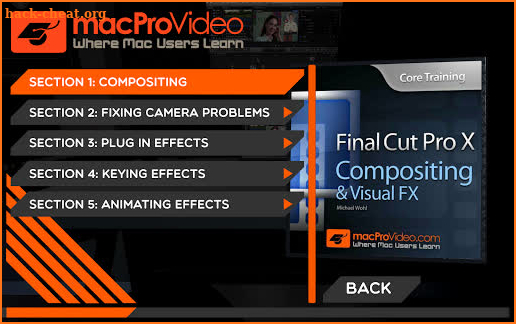 Visual FX Course For Final Cut Pro by mPV screenshot